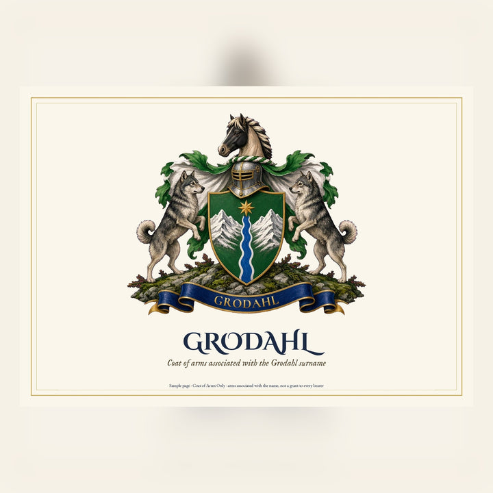 Coat of Arms Only — Digital PDF