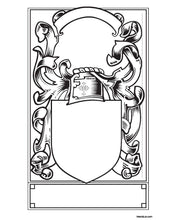 Load image into Gallery viewer, Build your Own Coat of Arms file PDF - Instant download