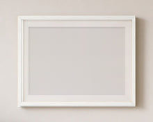
Carregar imagem no visualizador da galeria, Empty matching frame, white, with mount