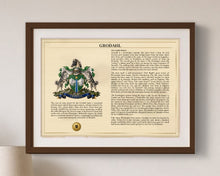 
Carica l'immagine nel visualizzatore di Gallery, Brown frame, A3: Framed Heritage Edition close-up (illustrative mockup)