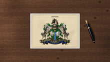 
Laden Sie das Bild in den Galerie-Viewer, Coat of Arms Only museum print, A4 (illustrative)