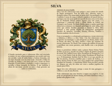 
Load image into Gallery viewer, Amostra PDF Padrão — Família Silva: história do sobrenome e brasão associado (Herald Lab)